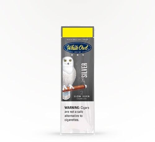 White Owl Silver Cigarillo 2/.99 - 2 Count